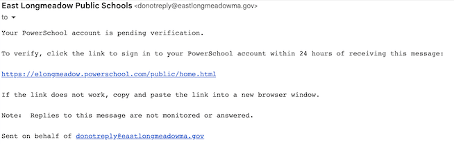 ps confirmation email